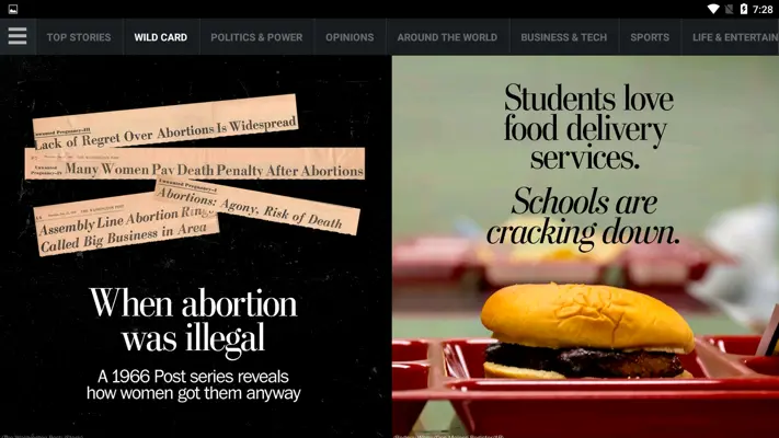 Washington Post Select android App screenshot 1